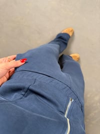 Seleta Lacivert Oys Muadil Fermuarlı Kapüşonlu Yarasa Kol Premium Modal TakımGausTAKIMGU100453