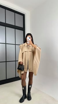 Taş Premium Tasarım Panço Trençkot GAUS-00156GAUSTRENÇKOTGAUS-00156