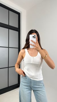 Beyaz Basic Atlet Gaus00563GausTSHIRTGU1002313