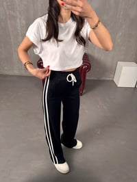 Faus Siyah Şeritli Modal Eşofman AltıGausEŞOFMANGU00904228