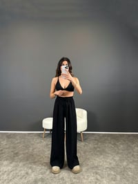 Liu Siyah Zr Model Yelekli İkili TakımGausELBİSEGU004436