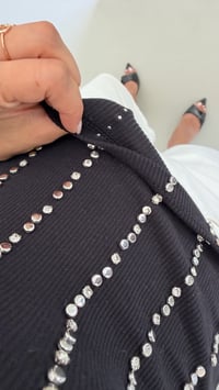Siyah ZR Model Taşlı Zımbalı Atlet GAUS-01747GAUSAtletGAUS-01747