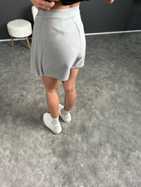 Kiew Gri Şortlu Pileli Etek GausETEKGU003990