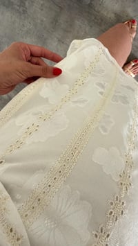 Ekru Transparan Fisto Detaylı Mini Elbise GAUS-01563GAUSELBİSEGAUS-01563