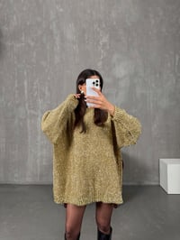 Holis Gold Simli Oversize KazakGausKAZAKGU100261