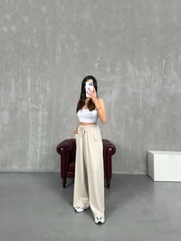 Taş Şeritli Modal Kumaş Eşofman Altı Gaus00180GausEŞOFMANGU1001422