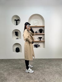 Espe Taş Premium Astarlı İkili Sihirli TrençkotGausKABANGU0090344