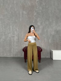 Yeşil Çımalı Premium Modal Pantolon Gaus0006GausPANTOLONGU100994