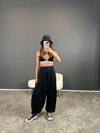 Leny Antrasit Modal Şalvar Pantolon GausPANTOLONGU004370