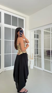 Siyah Muadil Astarlı Etek GAUS-01784GAUSETEKGAUS-01784