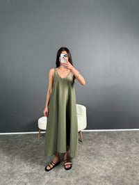 PRY Haki Premium Salaş Elbise GausELBİSEGU007183