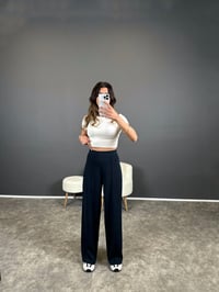 Cleo Antarasit Bol Kesim Modal Kumaş Pantolon GausPANTOLONGU004510