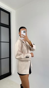 Taş Astarlı Vatkalı Süet Tasarım Ceket GAUS-0093GAUS السترات  GAUS-0093