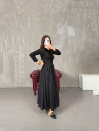 Jolena Siyah Astarlı Vual Kumaş EtekGausETEKGU100353