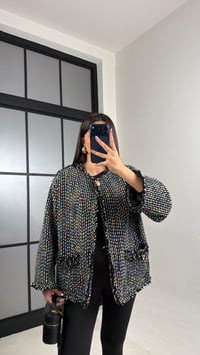 Siyah Astarlı Cepli Tüvit Ceket GAUS-01079GAUSCEKETGAUS-01079