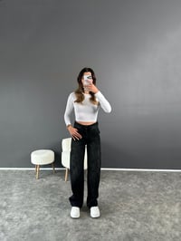 RYN Koyu Füme Cep Detaylı Jean GausDENİM PANTOLONGU002803