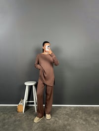 MD Sütlü Kahve Muadil Triko İkili TakımGausTAKIMGU008924