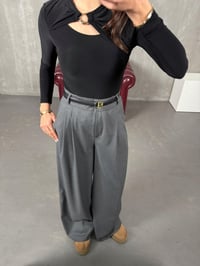 Rance Antrasit Premium Poliviskon Kumaş PantolonGausPANTOLONGU100199