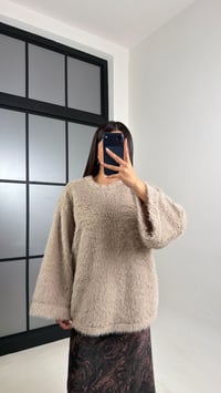 Vizon Yumuşak Dokulu Peluş Kazak GAUS-00817GAUSKAZAKGAUS-00817