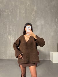 Brone Kahve Cepli Pinterest Triko HırkaGausHIRKAGU100134