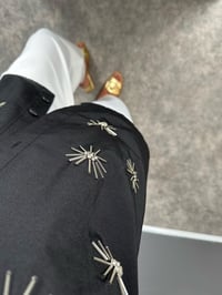 Nero Siyah Taş İşlemeli GömlekGausGÖMLEKGU008797