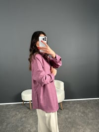 Daria Mor Keten Oversize GömlekGausGÖMLEKGU007106