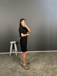 Sophia Siyah Paraşüt Şehir Boy Şortlu İkili TakımGausTAKIMGU008168