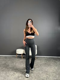 Oysh Füme İspanyol Paça PantolonGausPANTOLONGU004114