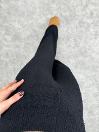 Ruvi Siyah Tasarım Triko PantolonGausPANTOLONGU00903715