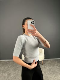 Gri Yumuşak Dokulu Kapri Kol KazakGausKAZAKGU004209