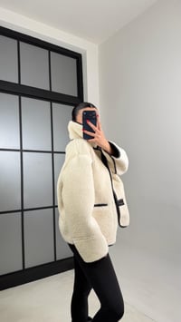 Siyah Çift Taraflı İçi Kürklü Mont GAUS-01008GAUSMONTGAUS-01008