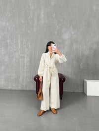 Belami Ekru Kuşaklı Gabardin TulumGausTULUMGU100407