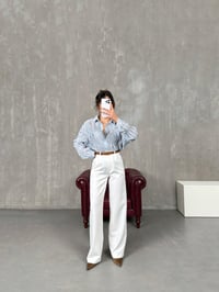 Tesa Beyaz Palazzo PantolonGausPANTOLONGU100616