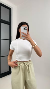 Beyaz  Kısa Kol MD Muadil Basic Tshirt Gaus00360GausTSHIRTGU1001835