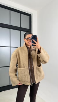 Vizon Cepli Fermuarlı Peluş Mont GAUS-00602GAUSMONTGAUS-00602