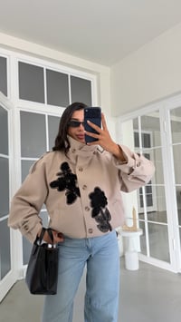 Taş İşlemeli Astarlı Ceket GAUS-02154GAUSJacketsGAUS-02154