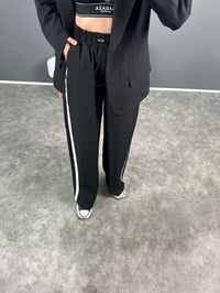 RY Premium Şeritli Blazer Ceket Pantolon Takım GausTAKIMGU004599