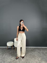 Andy Ekru Tensel Beli Lastikli Pantolon GausPANTOLONGU007256