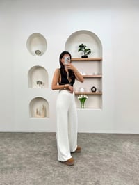 Ruvi Beyaz Tasarım Triko PantolonGausPANTOLONGU00903716