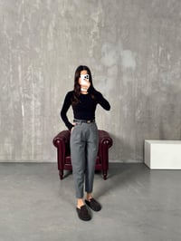 Nora Gri Kumaş PantolonGausPANTOLONGU00903978