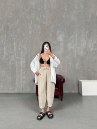 Orfi Taş Çımalı Tensel Şalvar PantolonGausPANTOLONGU100718