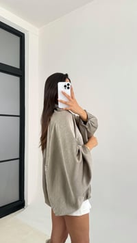 Yeşil Saten Bomber Ceket GAUS-00118GAUSJacketsGAUS-00118