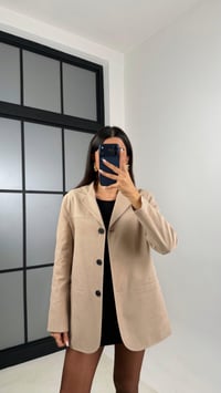 Vizon Astarlı Blazer Süet Ceket GAUS-00605GAUSCEKETGAUS-00605