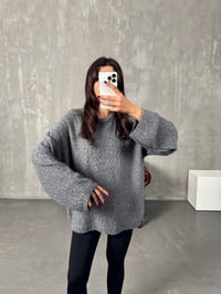 Flix Gri Tasarım Detaylı KazakGausKAZAKGU00903887