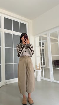 Açık Yeşil Beli Lastikli Oversize Jean GAUS-02030GAUSDENİM PANTOLONGAUS-02030