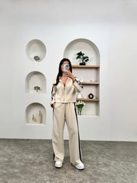 Ena Taş Çizgili ZR Model Fermuarlı TakımGausTAKIMGU00903698