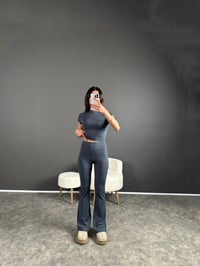 Lana Füme İspanyol Paça İkili TakımGausTAKIMGU004220