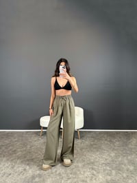 Liu Haki Zr Model Yelekli İkili TakımGausELBİSEGU004435