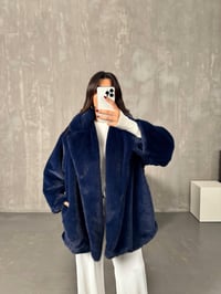 Flera Lacivert Astarlı KürkGausKABANGU00903954