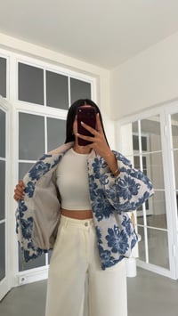 Lacivert Astarlı Pintrest Ceket GAUS-02208GAUSJacketsGAUS-02208